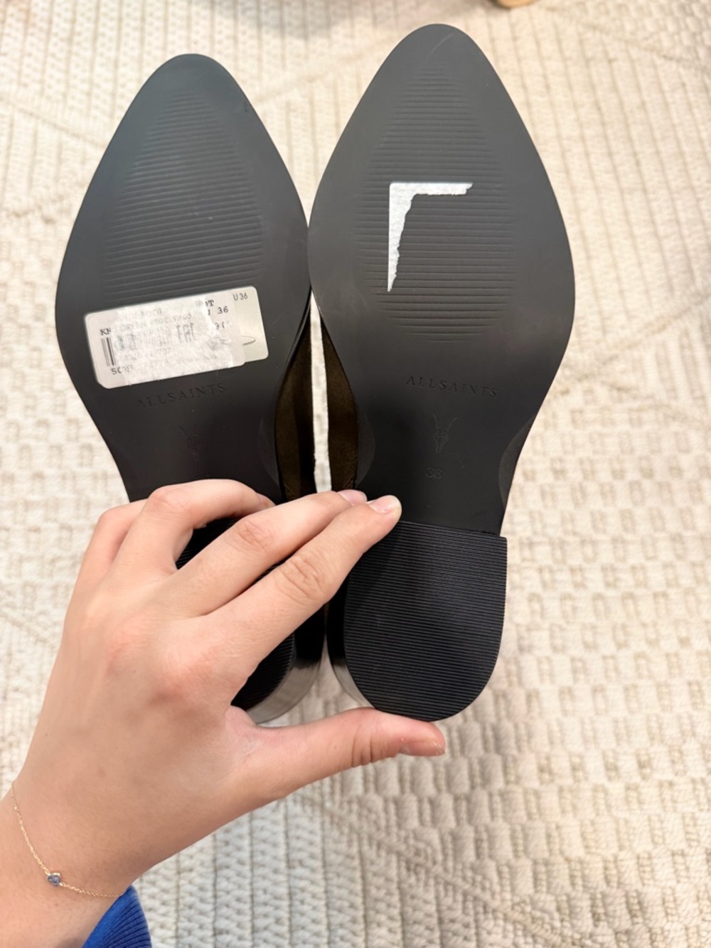 AllSaints Kara Chelsea Boots - Picture 7 of 8